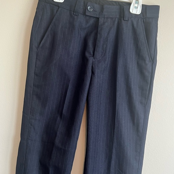 Classic Black Pinstripe Boys Suit size 10 - Picture 6 of 10